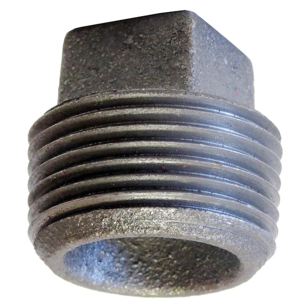 3-1/2 in. MPT Cast Iron Square Head Plug