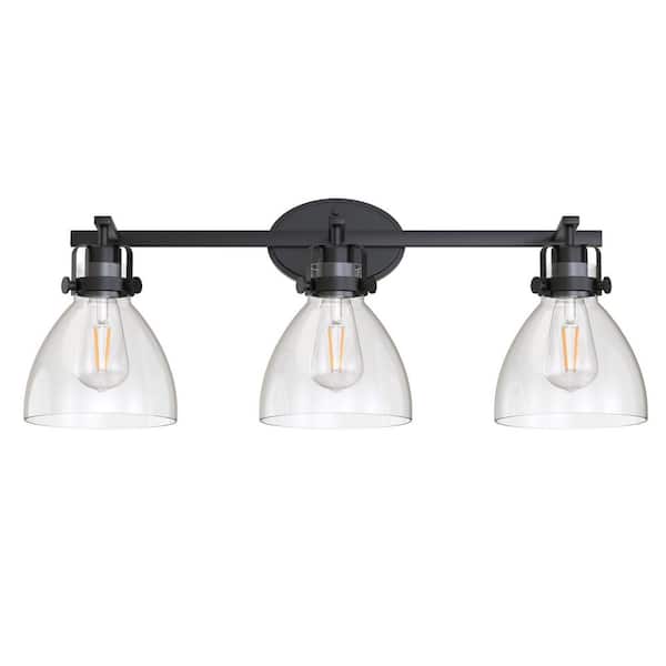 29 in. 3-Light Vanity Light, Affordable Bathroom Fixture for Bright Lighting