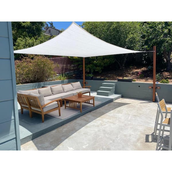 190 GSM  Square Sun Shade Sail Screen Canopy, Outdoor Patio and Pergola Cover