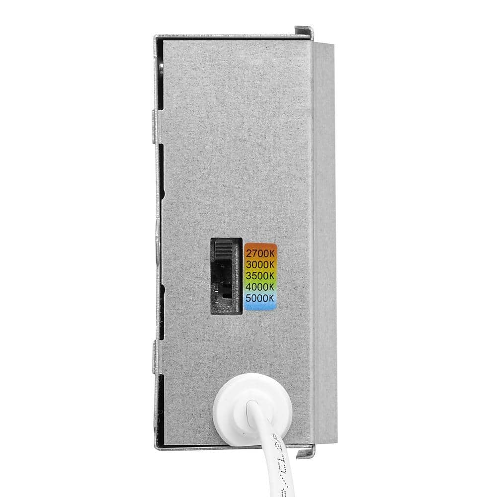 6-Inch White Aluminum Dimmable LED Downlight with J-Box