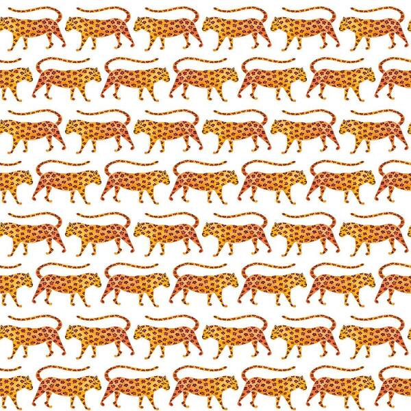 RoomMates Cat Coquillette Jaguars Peel and Stick Wallpaper (Covers 28.29 sq. ft.)
