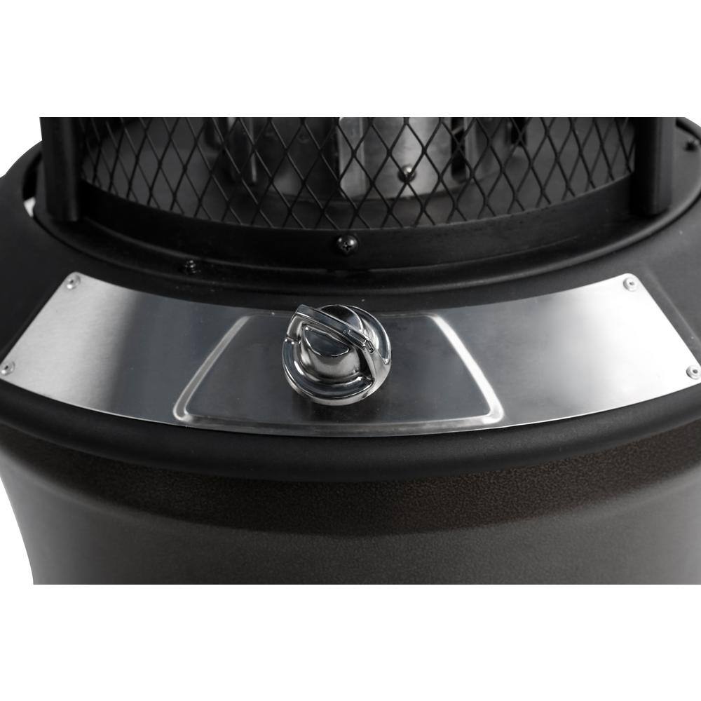 Bronze 36,000 BTU Propane Outdoor Patio Heater with Dancing Flame
