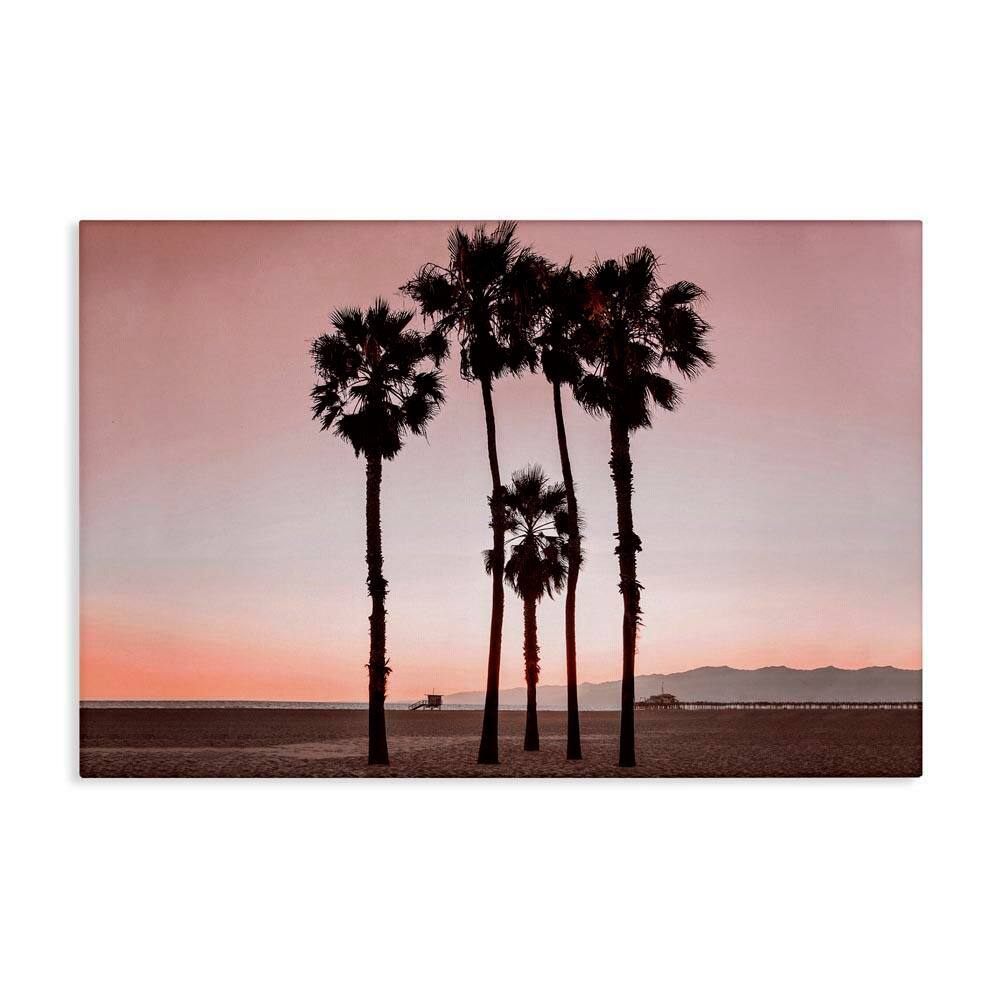 Cluster of Palm Trees by Natalie Carpentieri Unframed Coastal Graphic Art Print 30 in. x 45 in. price history on PriceWatchPro