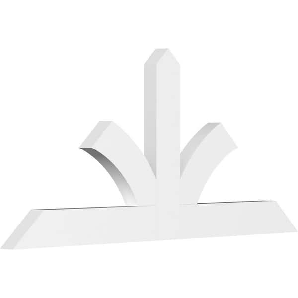 Ekena Millwork Richland 48 in. W x 22 in. H x 2 in. D Signature Polyurethane Bracket