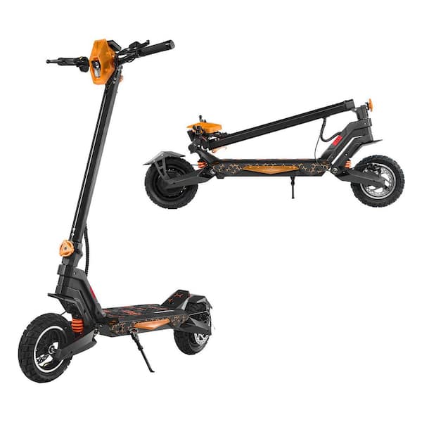 Electric Scooter, 500-Watt Motor, 10 in. Tires, 24 MPH Top Speed, Folding E-Scooter for Adults, Max Load 330 lbs.