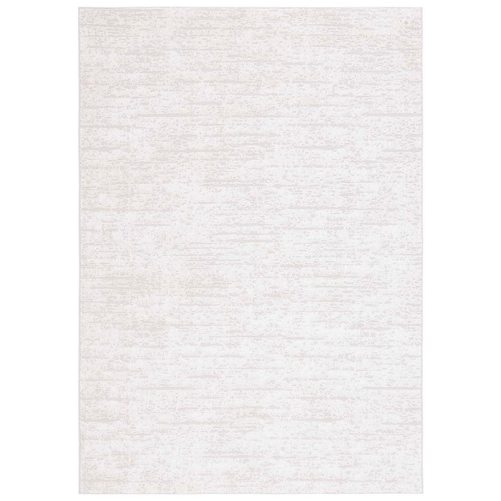 Continental 9 ft. x 12 ft. Ivory/Beige Parallel High-Low Area Rug price history on PriceWatchPro