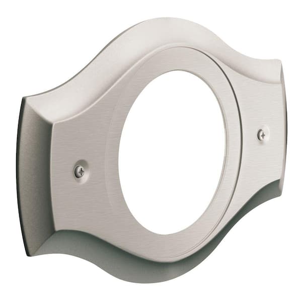 MOEN Remodeling Cover Plate in Brushed Nickel
