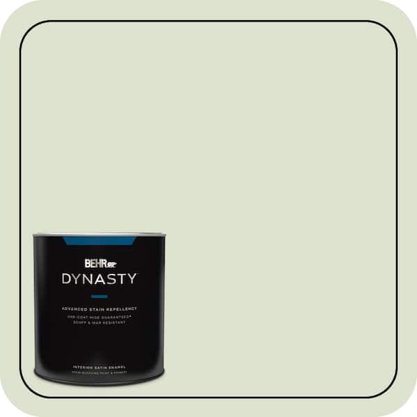 BEHR DYNASTY 1 qt. #M380-1 Cavan Satin Enamel Interior Stain-Blocking Paint & Primer