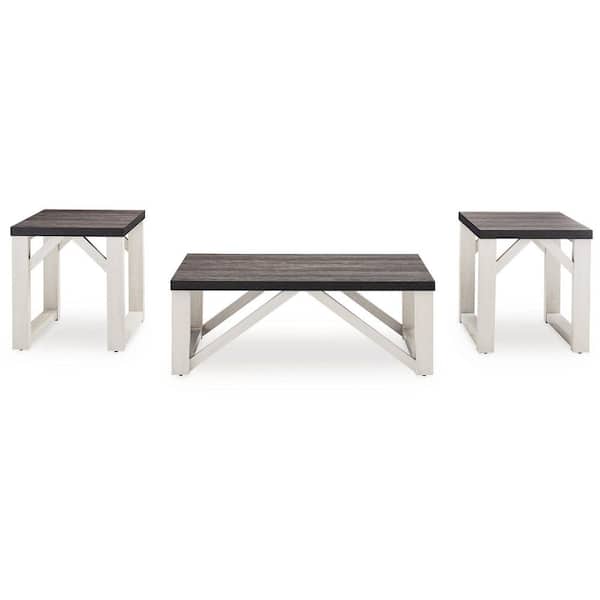 Signature Design By Ashley Dorrinson 47.25 in. White/Gray