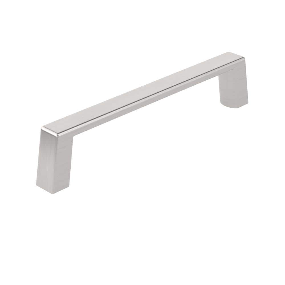 Eglinton Collection 4 in. (102 mm) Modern Brushed Nickel Rectangular Cabinet Bar Pull price history on PriceWatchPro