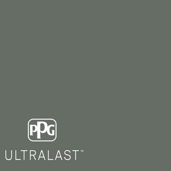 PPG UltraLast 1 qt. PPG1033-6 Gunmetal Gray Matte Interior Paint and Primer