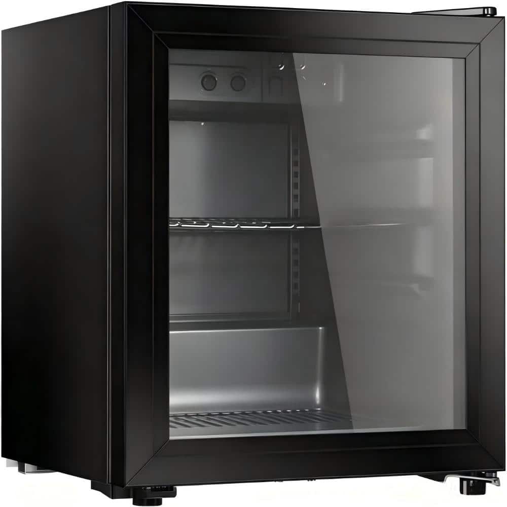 17in Single Zone Beverage Cooler, Black, Holds 49×12oz Cans, Double Glazed Lockable Door, 32°F–50°F price history on PriceWatchPro