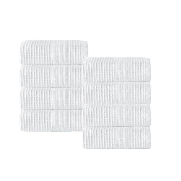 Enchante Home Ria Turkish Cotton 8-Pieces Wash Towels