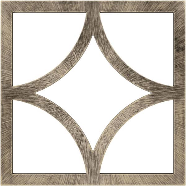 1 in. x 40 in. x 40 in. PVC Medallion Moulding