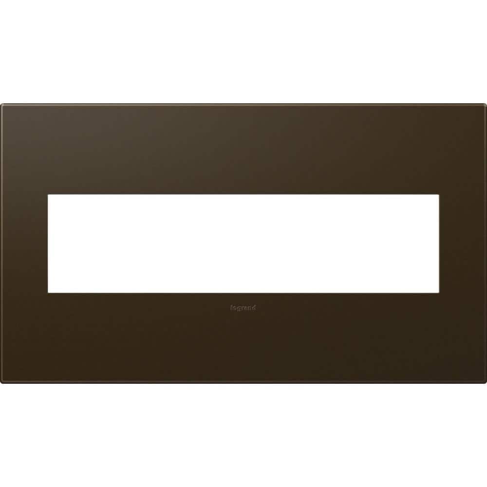 adorne 4 Gang Decorator/Rocker Wall Plate, Bronze (1-Pack) price history on PriceWatchPro