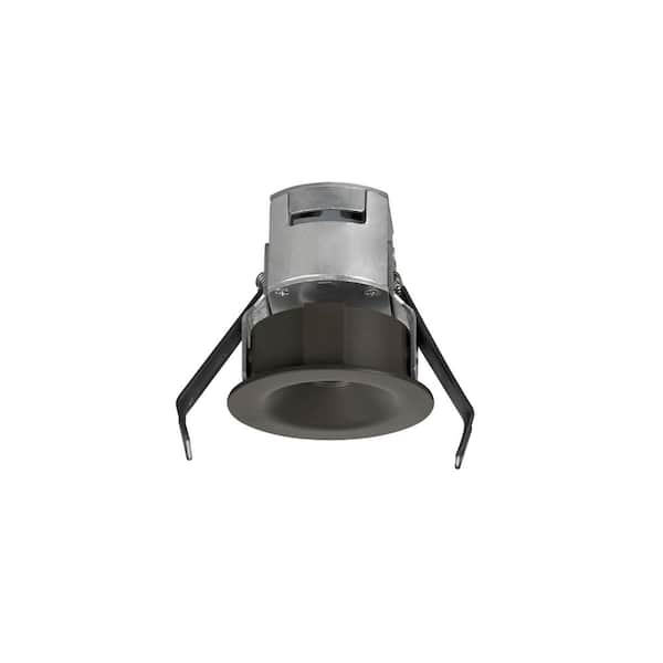 Generation Lighting Lucarne LED Niche 3 in. Canless Down Light 3000K New Construction or Remodel Integrated LED Recessed Light Kit