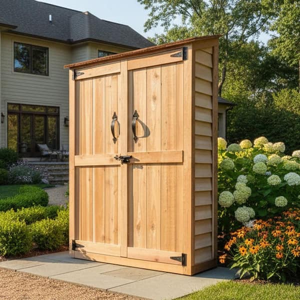 たあこ　コスパ重視！OSB 木製ケージ(未使用)2個セット Outdoor Living Today 4 ft. W x 2 ft. D Wood Garden Storage Shed (8