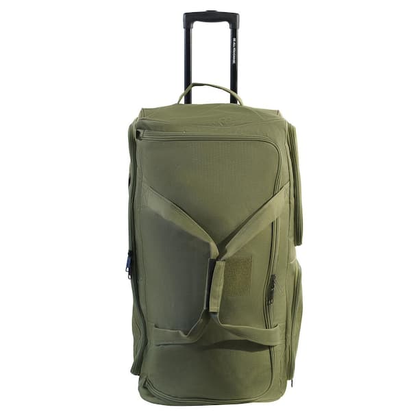 US ARMY U.S. Army ROMEO 31-inch Tactical Rolling Duffel Green