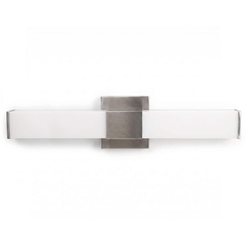 30 in. Brushed Nickel Dimmable Integrated LED Vanity Light Bar with Frosted Lens, 5-CCT Selectable, 90 CRI Bath Fixture price history on PriceWatchPro