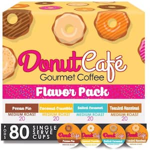 Coffee Pods for Keurig K-Cup Brewers, Medium Roast, Flavored Variety Pack, 80 Count