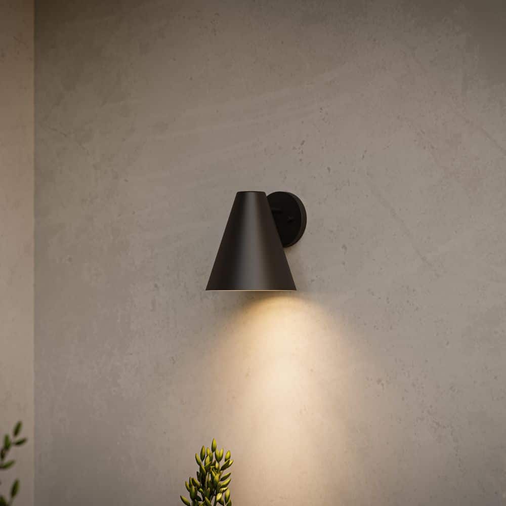 Mik 14 In. Antique Bronze 1-Light Hardwired Medium Outdoor Wall Light Hardwired DarkSky Approved price history on PriceWatchPro