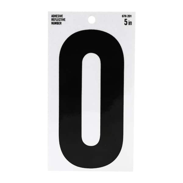 Adhesive Numbers & Letters - Vinyl, Reflective, Mylar