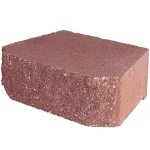 4 in. x 11.75 in. x 6.75 in. River Red Concrete Retaining Wall Block
