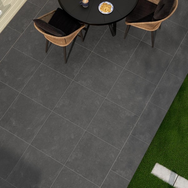 MSI Quartz Beige 2 cm. x 24 in. x 24 in. Matte Porcelain Stone Look Paver Tile (8 sq. ft./Case)