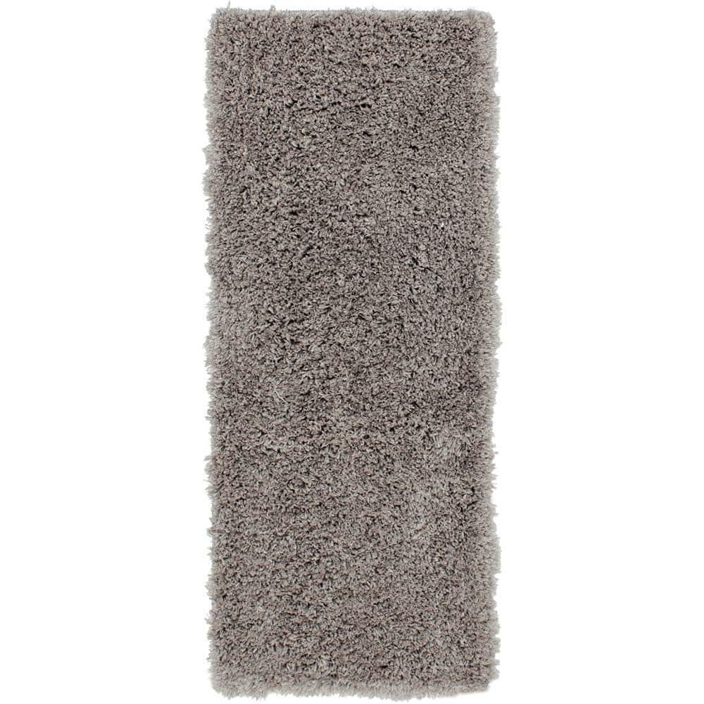 TrafficMaster Greystone Shag 2 ft. x 5 ft. Runner Rug MA2460.138HD