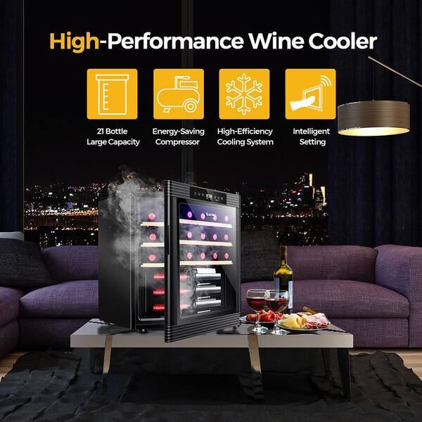 Il Romanzo 4-Bottle Open Wine Cooler