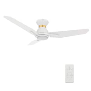 Tilbury II 44 in. Integrated LED Indoor/Outdoor White Smart Ceiling Fan with Light, Remote Works with Alexa/Google Home