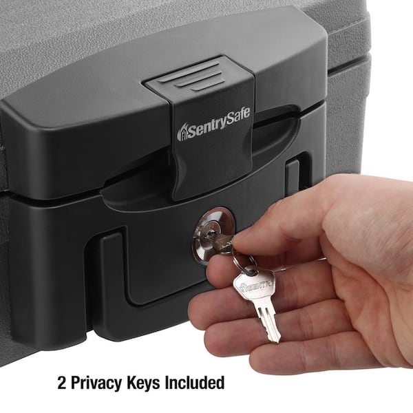 SentrySafe 0.17 cu. ft. Fireproof and Waterproof Safe Box H0100