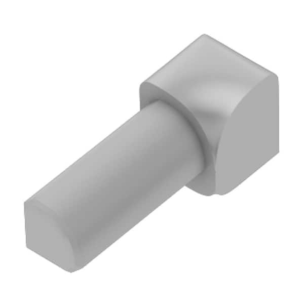 Rondec Light Grey 5/16 in. x 1 in. PVC 90 Degree Inside Corner