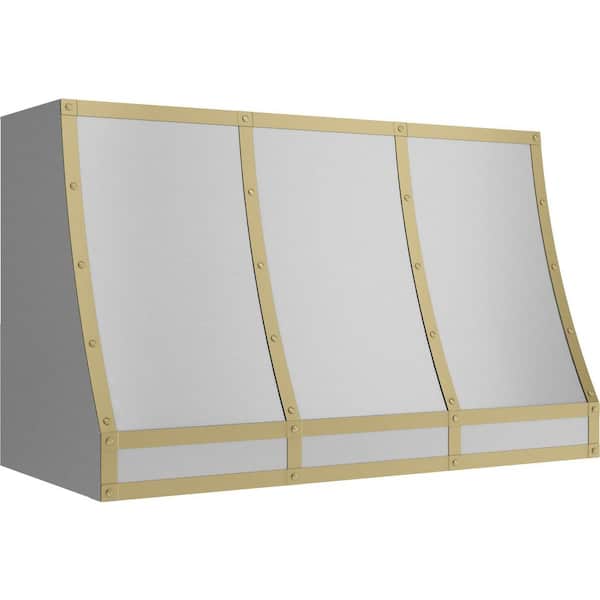 Zephyr Banding Kit for CHFT48ASX Range Hood in Satin Gold