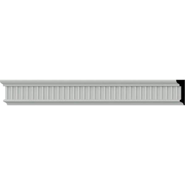 Ekena Millwork SAMPLE - 1/2 in. x 12 in. x 2 in. Urethane Linus Chair Rail Moulding