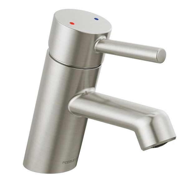 Peerless Precept Single Hole Single-Handle Bathroom Faucet in Brushed Nickel