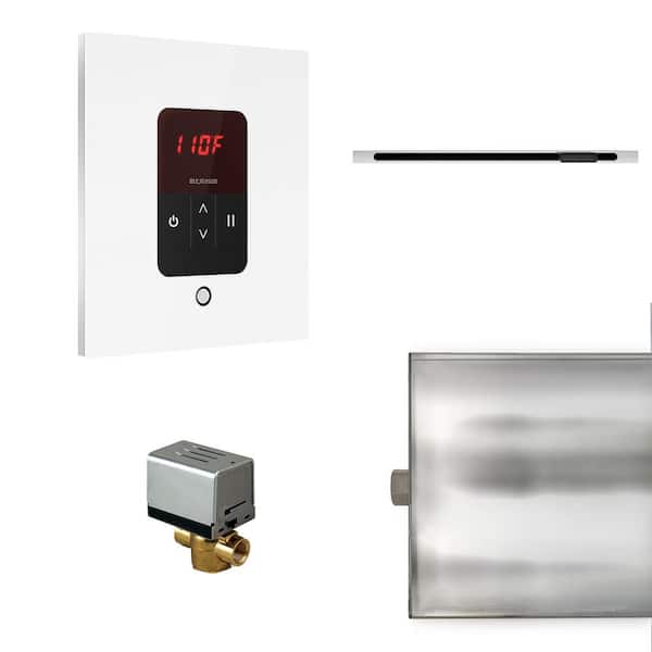 Mr. Steam Mr.Steam Basic Butler Linear Package Square Satin Brass