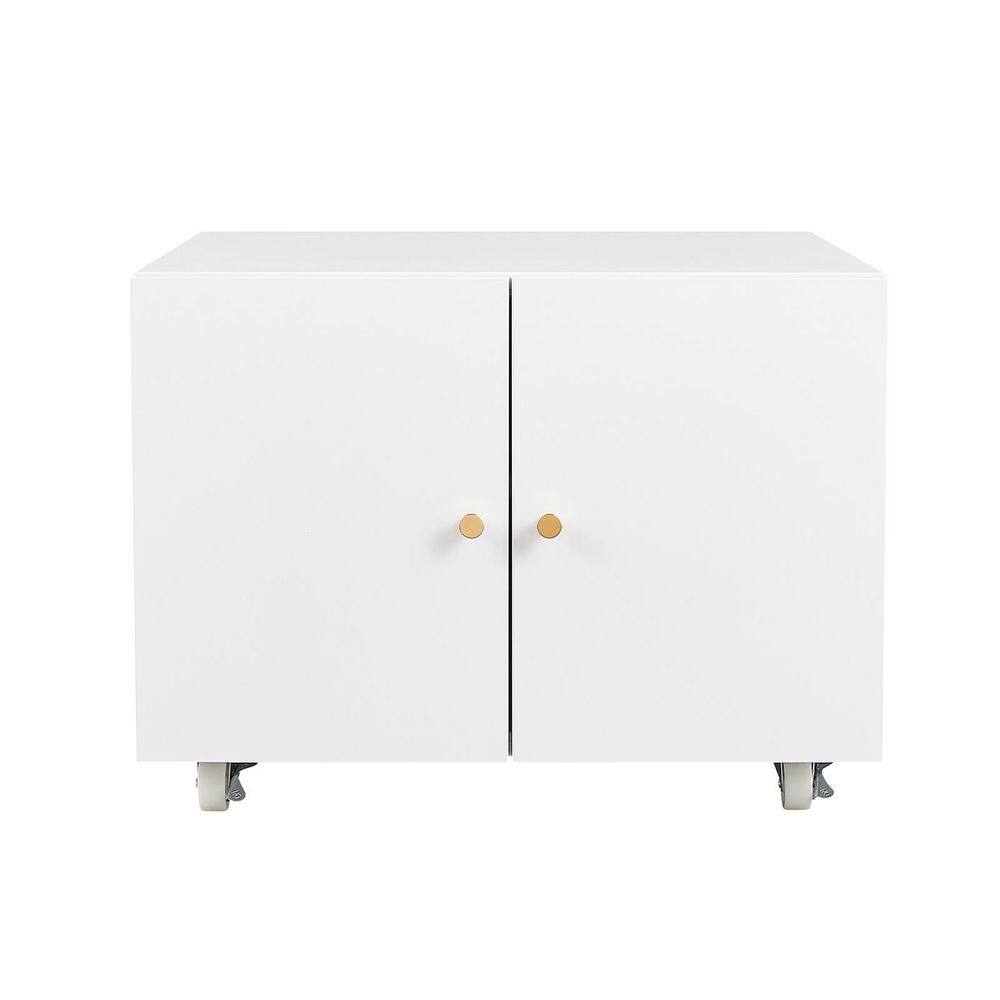 23.62 in. W 2 Drawer Metal Vertical File Cabinet with Lock, White Tool Case, Portable Tool Boxes price history on PriceWatchPro