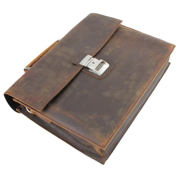 Leather Laptop Bag, Quality Real Full Grain Briefcase