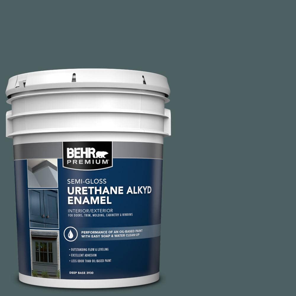 BEHR PREMIUM 5 gal. PPU1220 Underwater color Urethane Alkyd Semi