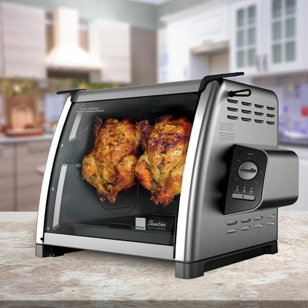 Ronco Series Stainless Steel Rotisserie Countertop Oven