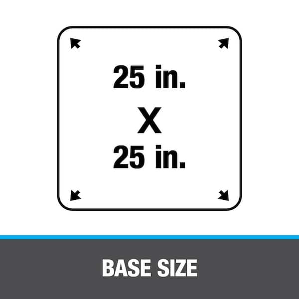 Master Flash 25 in. x 25 in. Vent Pipe Roof Flashing with 8 in. - 20-1/2 in. Adjustable Diameter Master Flash 25 in. x 25 in. Vent Pipe Roof Flashing with 8 in. - 20-1/2 in. Adjustable Diameter