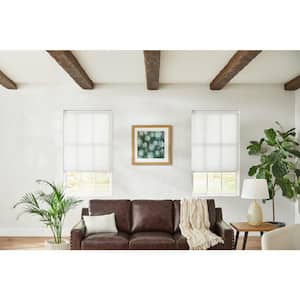 White Cordless Light Filtering Cellular Shade - 36 in. W x 72 in. L (Motorization Compatible)