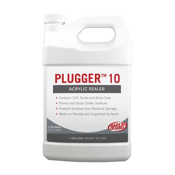 RAIN GUARD Plugger 10 1 Gal. Ready to Use Water-Based Acrylic Sealer