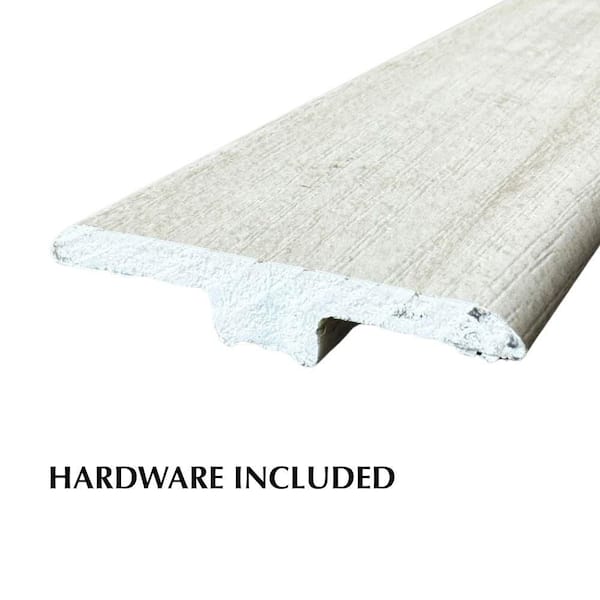 Deco Products Hydrostop Tropical Cape 0.2 in. T x 1.8 in. W x 94 in. L Waterproof PVC T-Molding