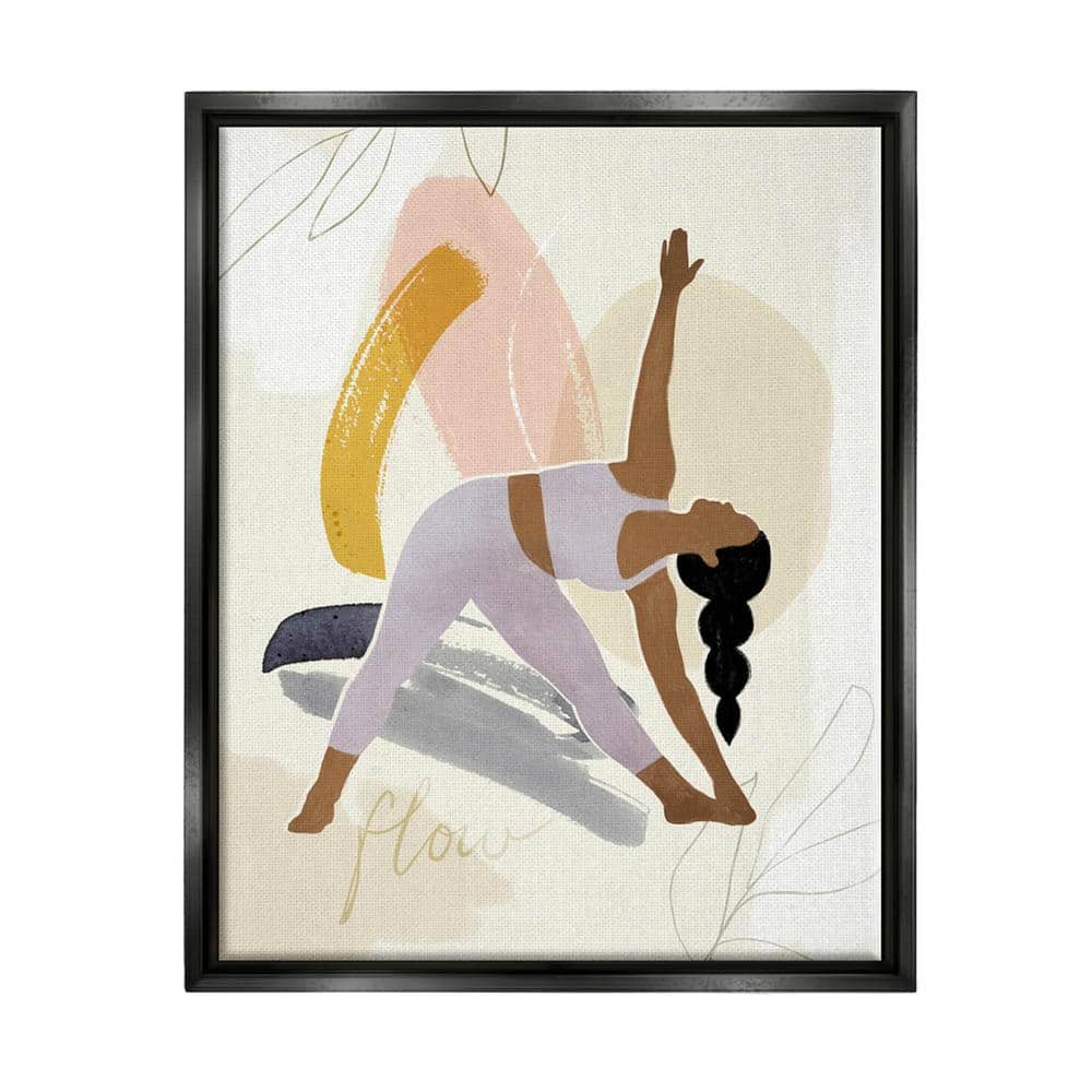 Luxury Stretching Workout Yoga Poses Poster Oil Painting - Funny