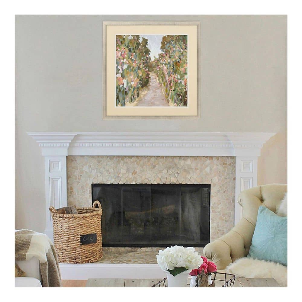 Garden Delight by Bello 1 Piece Framed Giclee Nature Art Print 41 in. x 41 in. price history on PriceWatchPro