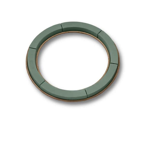 Oasis 24 in. Floral Foam Mache Wreath