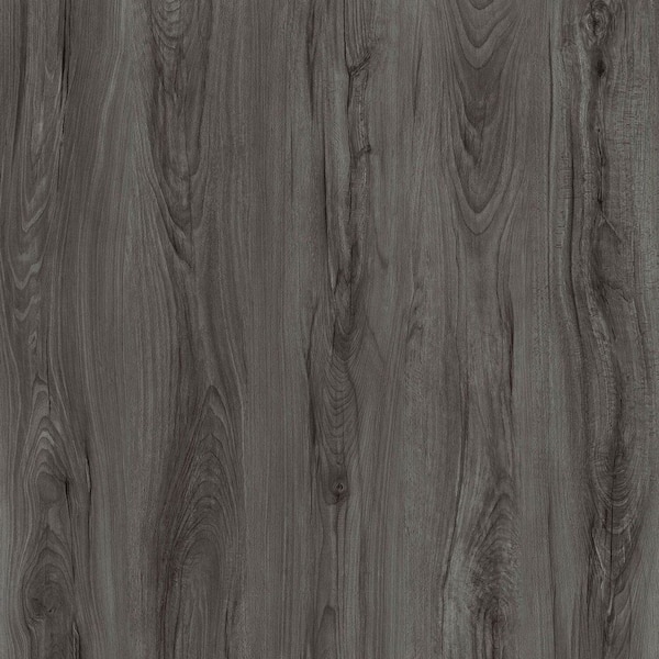 Lucida Surfaces GlueCore Harbor Gray 22 MIL x 7.3 in. W x 48 in. L Glue Down Waterproof Luxury Vinyl Plank Flooring (39 sqft/case)