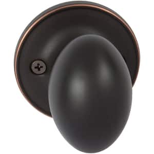 Carlyle Edged Oil Rubbed Bronze Dummy Door Knob